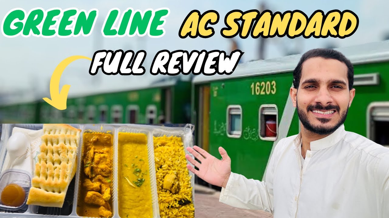Green line express full review in 2024 | Food review | Ticket prices | Timings | AC standard | vlog