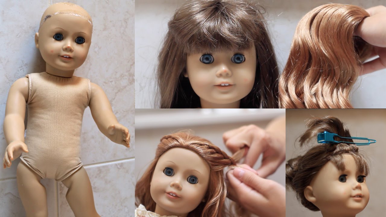 Fixing up an old AG Doll!