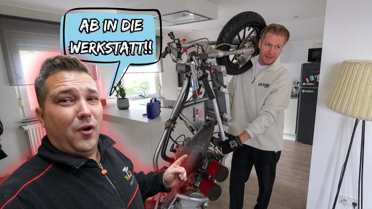 Nach 7 Jahren wird er wiederbelebt! Mein Roller kommt zurück in die Werkstatt 🛵🔧