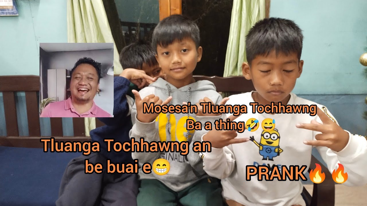 Tluanga Tochhawng Prank Call🔥🔥. A tawpah Mosesa'n Ba ala thing zui 😅🤣..