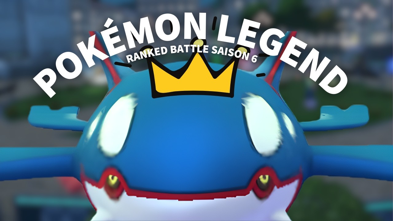 Z ➜ A sur Pokémon Legends Z-A ! Road to Rank A avec Kyogre