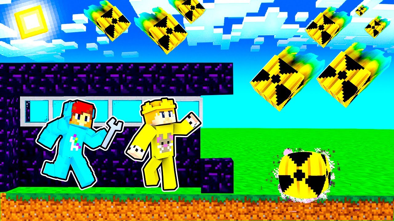 Bunker Super Seguro vs TNT Nucleares en Minecraft