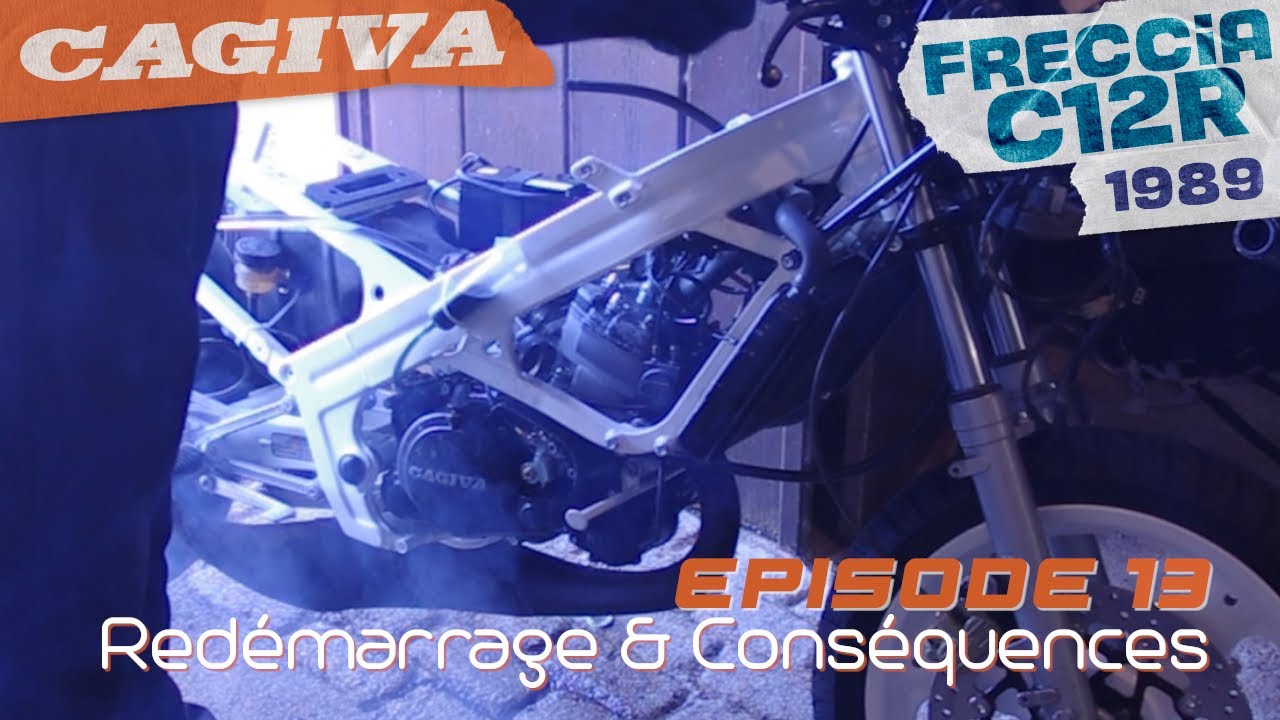 Cagiva Freccia C12R épisode 13 - deux pas en avant, un pas en arrière