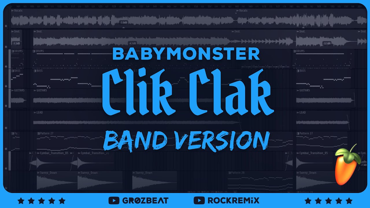 BABYMONSTER - CLIK CLAK (BAND Ver.) // LIVE STUDIO VERSION