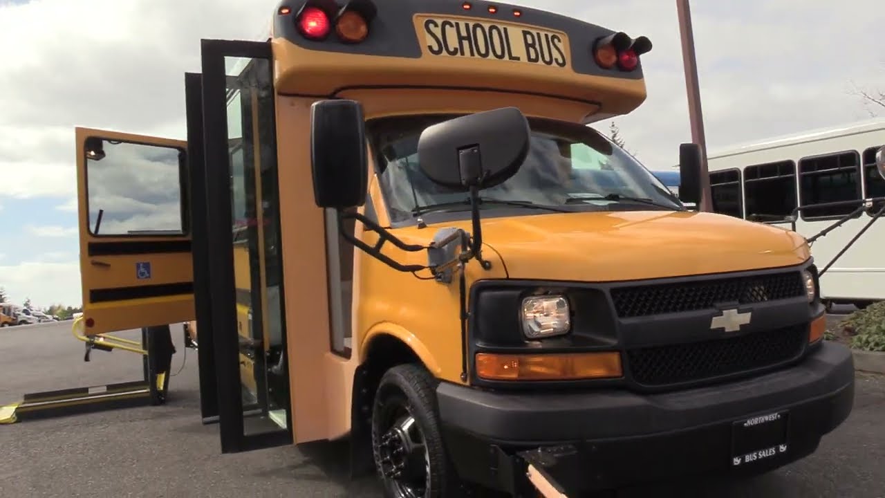 2012 Chevrolet Collins ADA School Bus - B81311 - Northwest Bus Sales