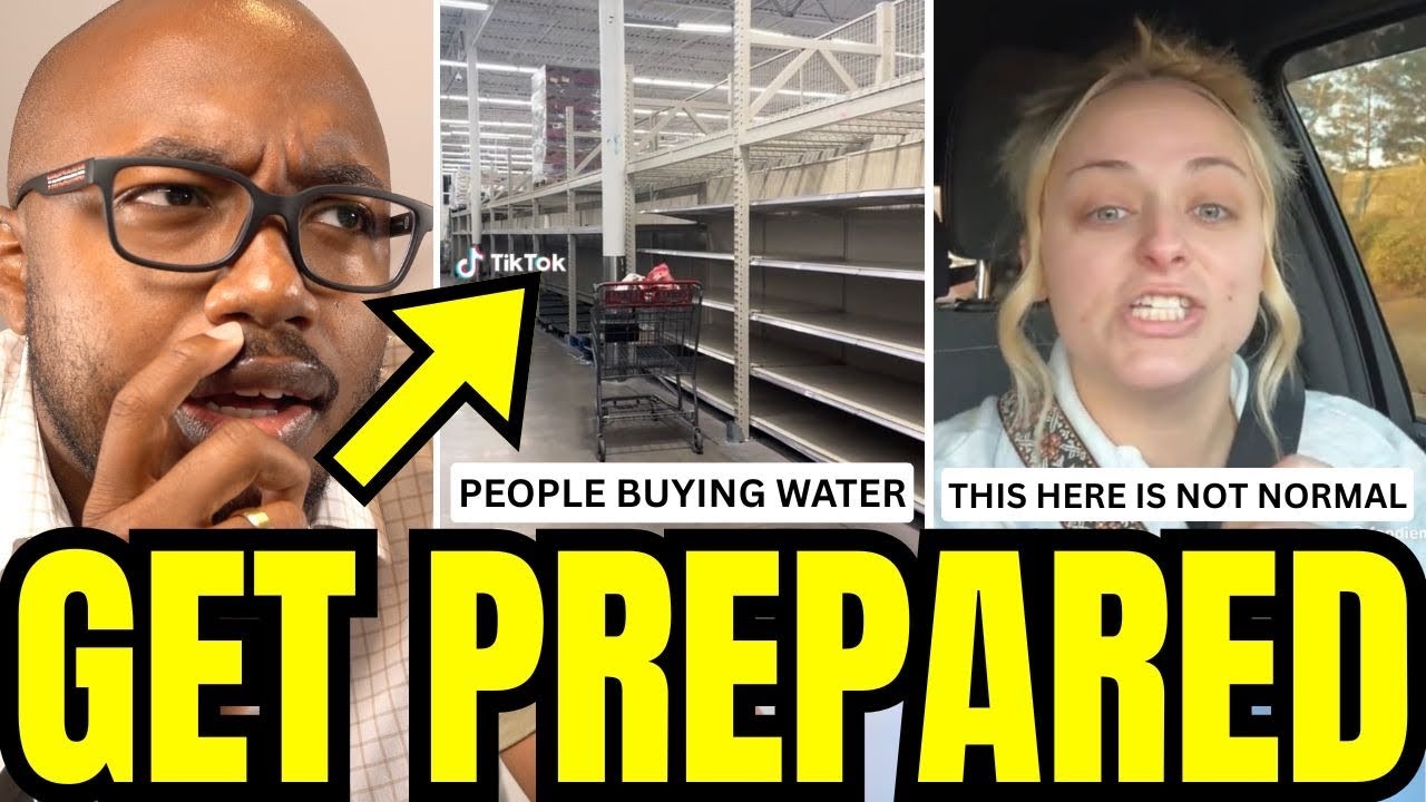 Grocery Shelves Are WIPED OUT After Americans Prepare For HUGE Storm