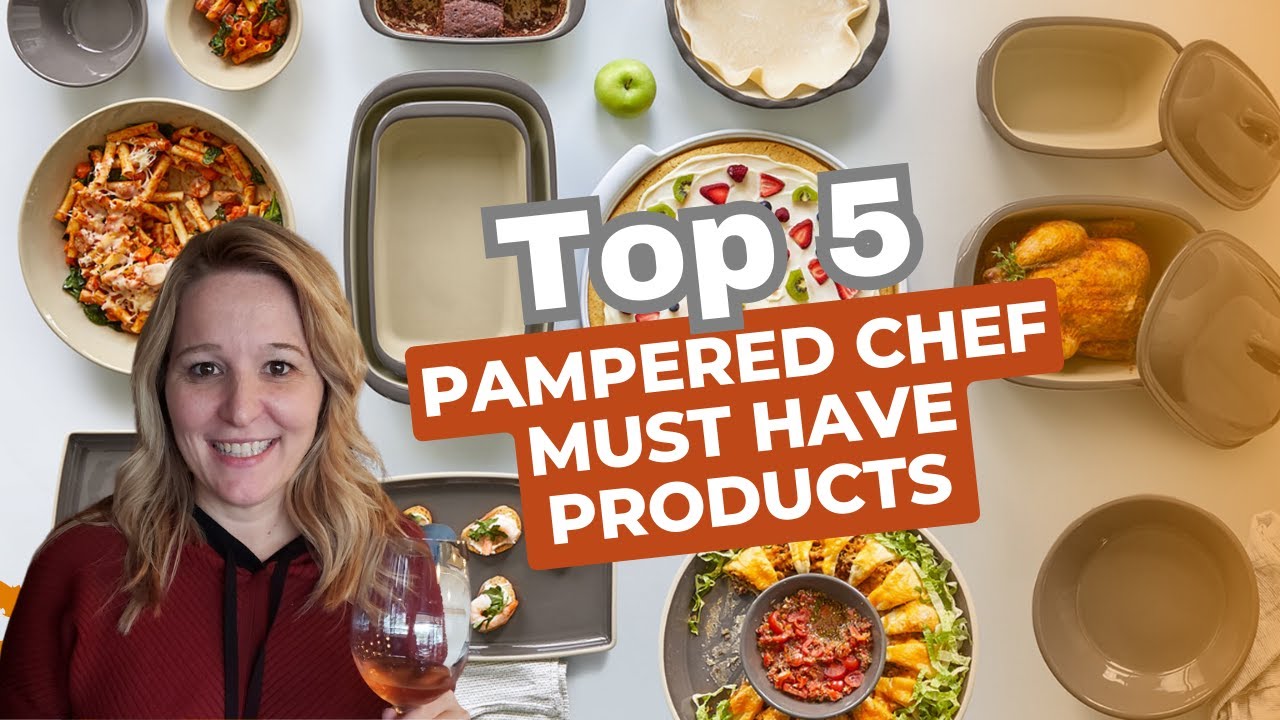 ⭐TOP 5 PAMPERED CHEF KITCHEN ITEMS / MAKING COOKING EASIER 🍽