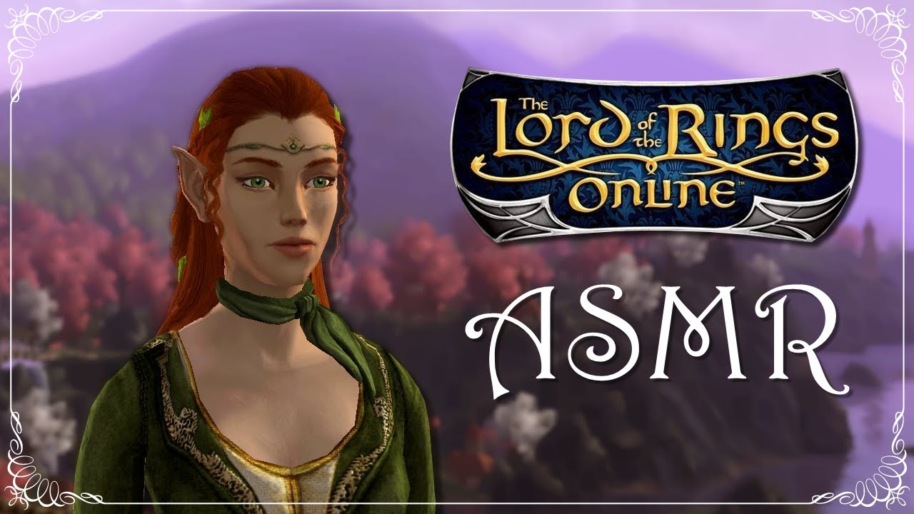 ASMR 🌙 Slow ride from Celondim to Bree in LotRO (Soft Spoken)