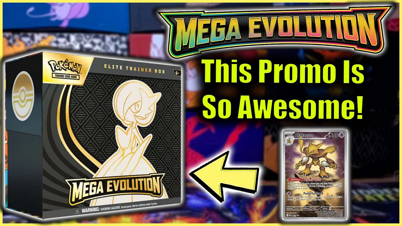 Opening Gardevoir This Time Pok&eacute;mon TCG Mega Evolution Elite Trainer Box