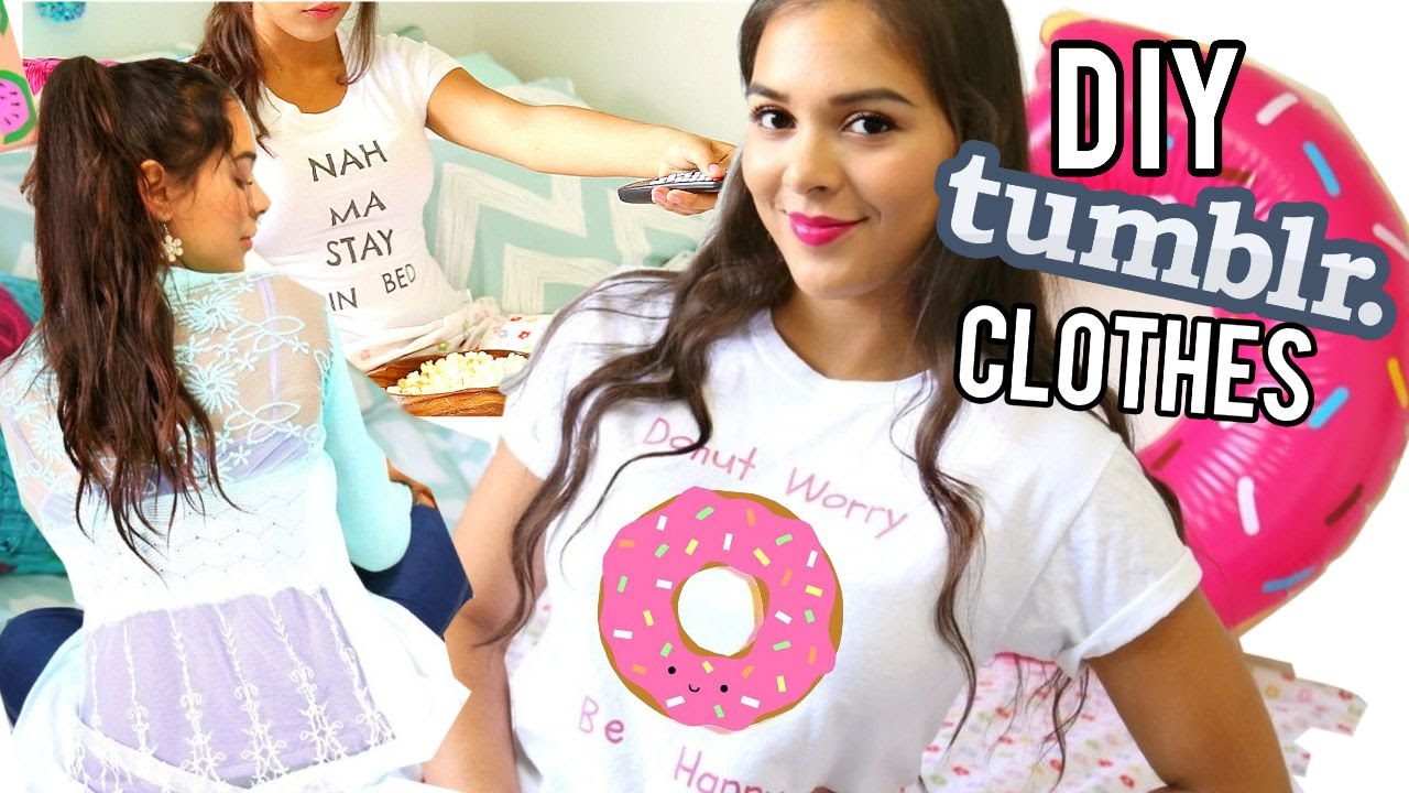 DIY Tumblr Inspired School Clothes! | NataliesOutlet