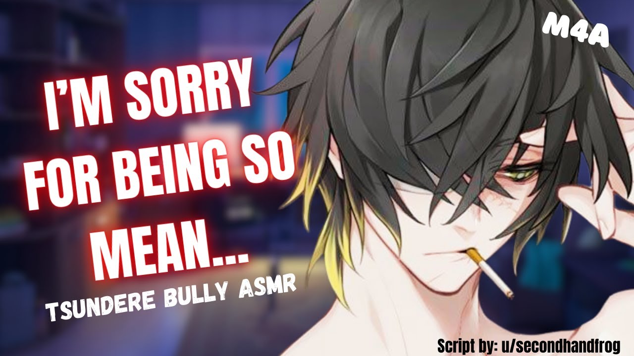 M4A Tsundere Bully Lets You Stay The Night ASMR [Enemies to More] [Mean to Caring] [Sleep Aid?]