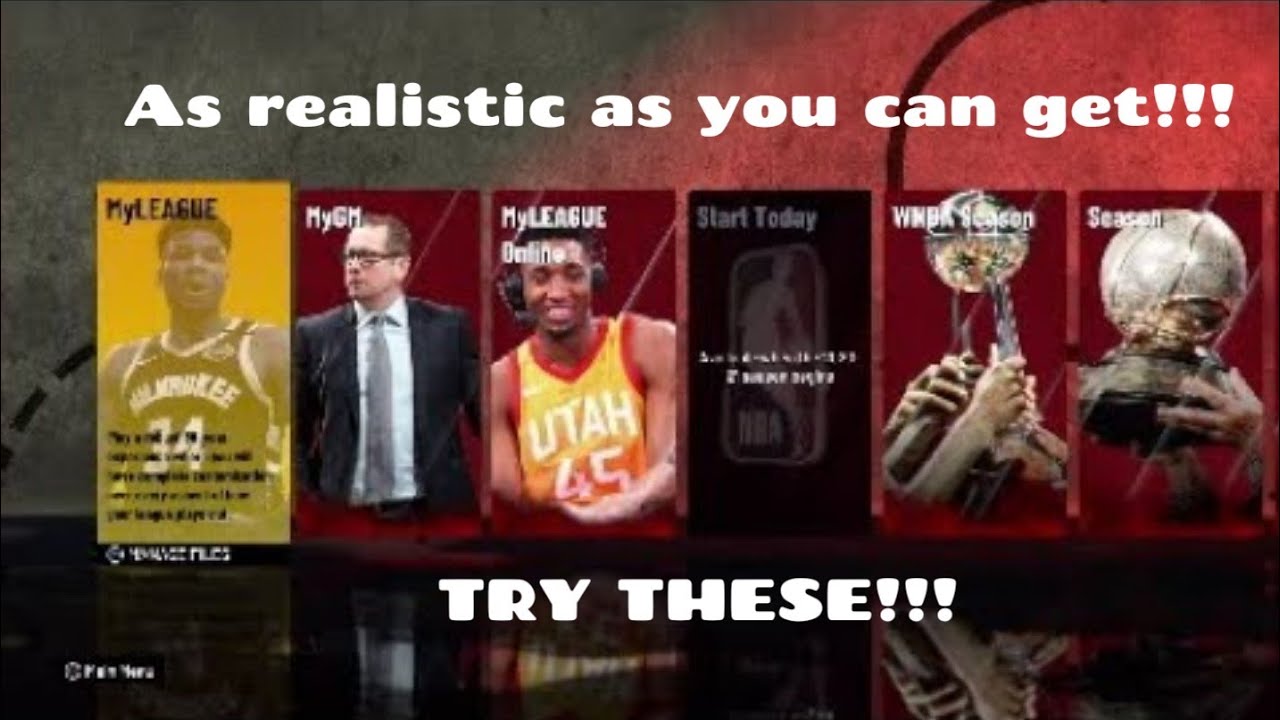 NBA 2k21 Best MyLeague Setup