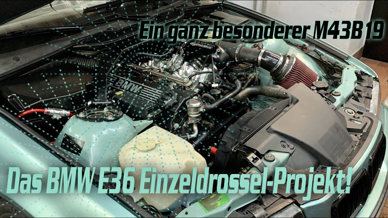 Ein ganz besonderes Kundenprojekt! Der Vierzylinder mit DBILAS Einzeldrossel. M43B19 at its best!