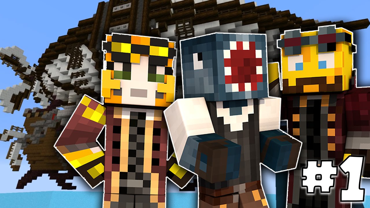 Minecraft - TIME TRAVELLERS! - Grandfather's Island! #1 W/Stamps & Ash!