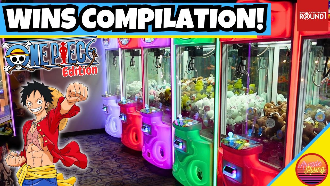 WINNING COMPILATION! Round 1 Claw Machine Wins: One Piece Edition