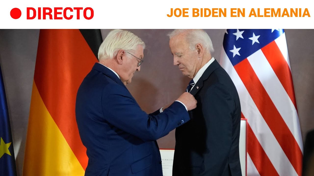 JOE BIDEN: STEINMEIER recibe en ALEMANIA con HONORES MILITARES al PRESIDENTE DE EE.UU.