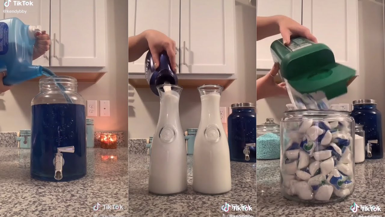 ASMR Laundry Refill and Restock TikTok Compilation pt. 11 🧺✨