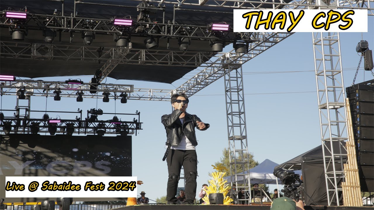 Thay CPS Live at Sabaidee Fest 2024 #sabaideefest