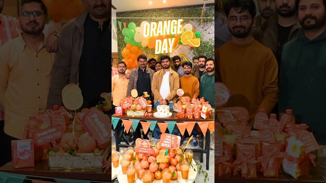 Orange Day Celebration at TechloSet Solutions 🧡🍊 | Office Fun