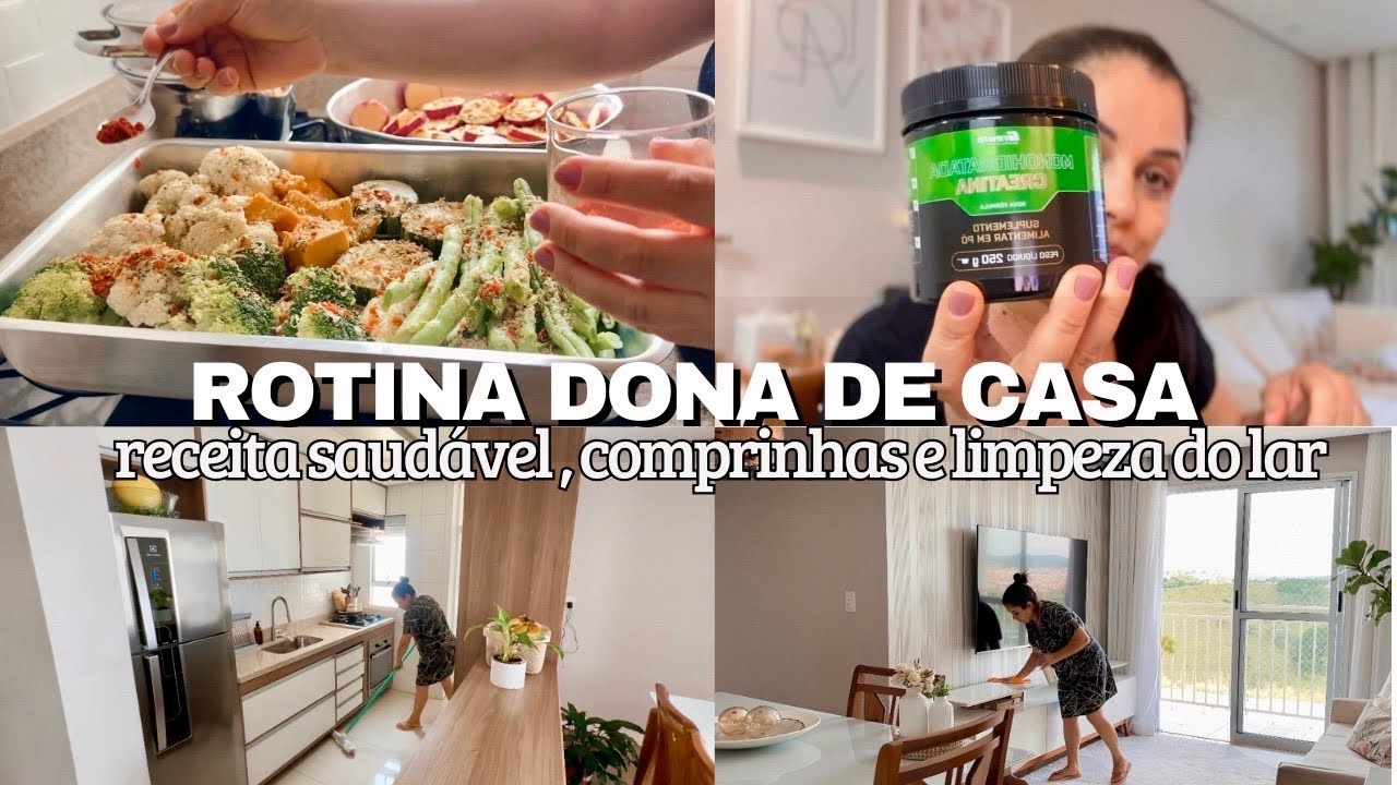 ROTINA DO LAR | receita saudável, mesa posta, comprinhas, manutenção de limpeza e mais | Laís Duo✨