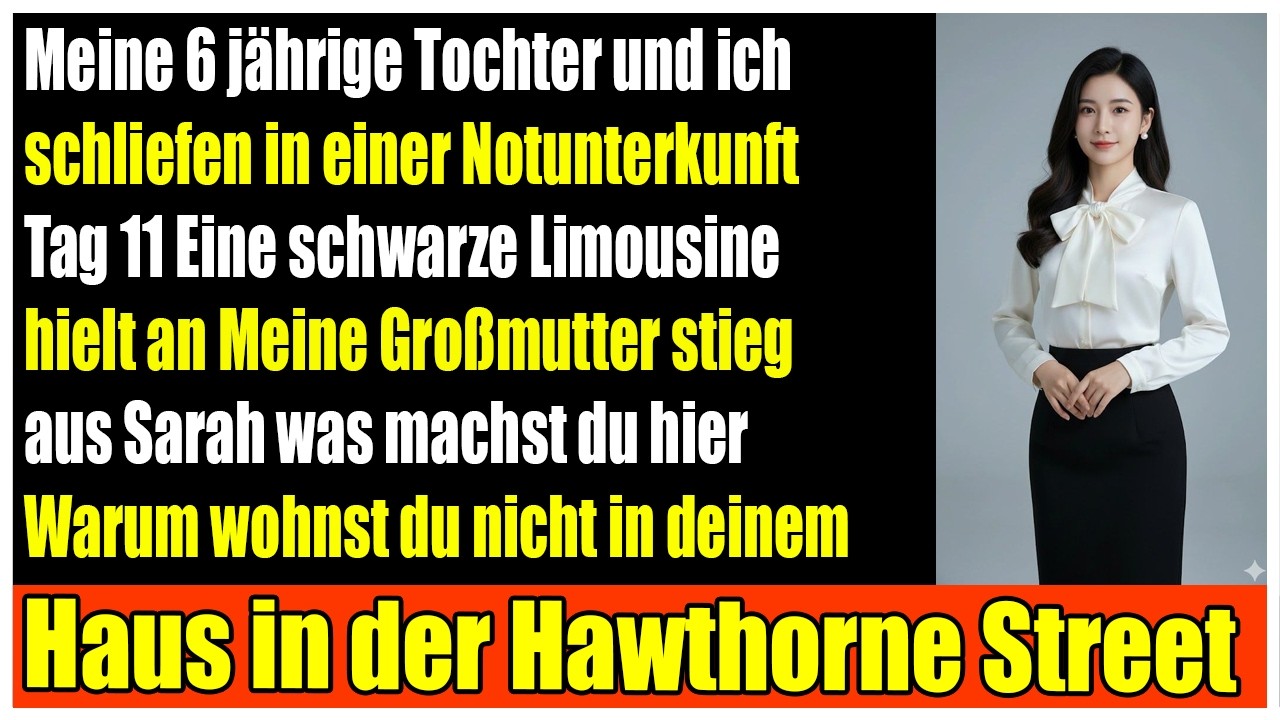 Mein 6-jähriges Kind und ich lebten in einer Obdachlosenunterkunft, bis ein schwarzes Aut