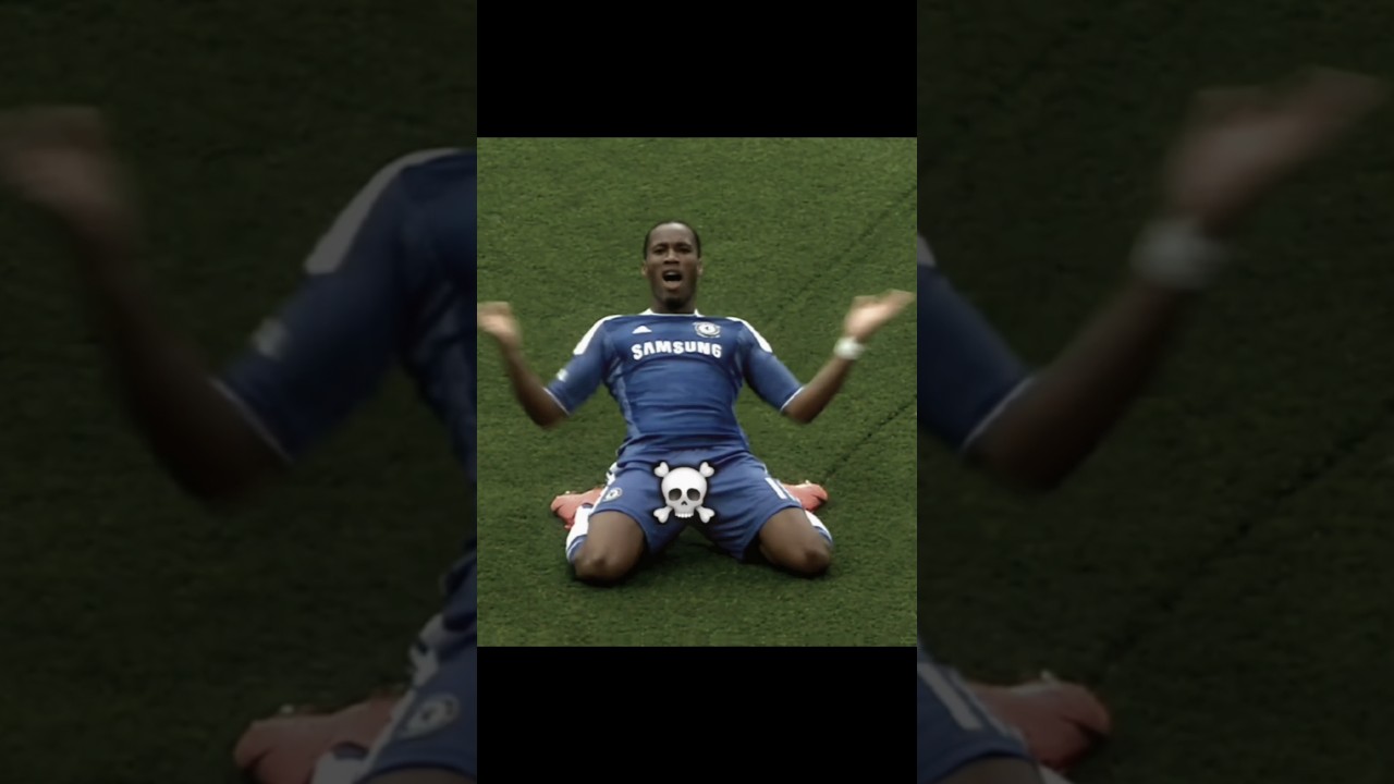 Iconic Drogba celebration 🔥☠️ #football #edit #soccer #shorts #fyp