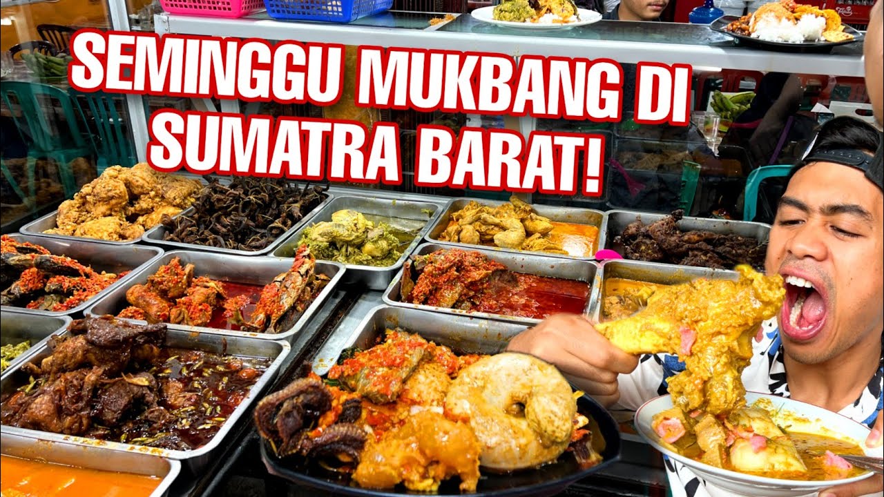 MUKBANG TUNJANG, TAMBUSU, KEPALA IKAN, URAT DAN LEMAK SAPI LANGSUNG KEPADANG!! |