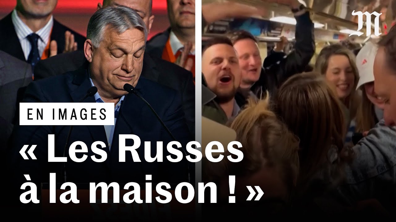 En Hongrie, des sc&egrave;nes de liesse apr&egrave;s la d&eacute;faite de Viktor Orban
