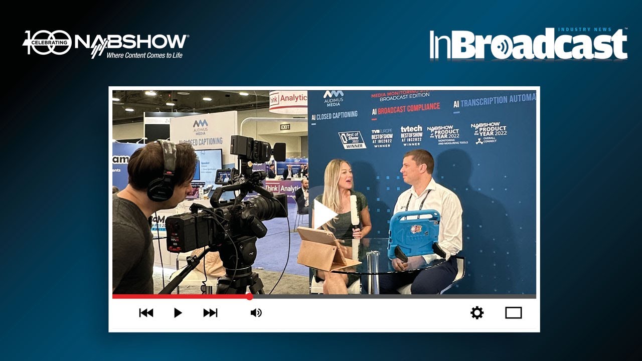 VoiceInteraction Interview for InBroadcast at the NAB Show 2023