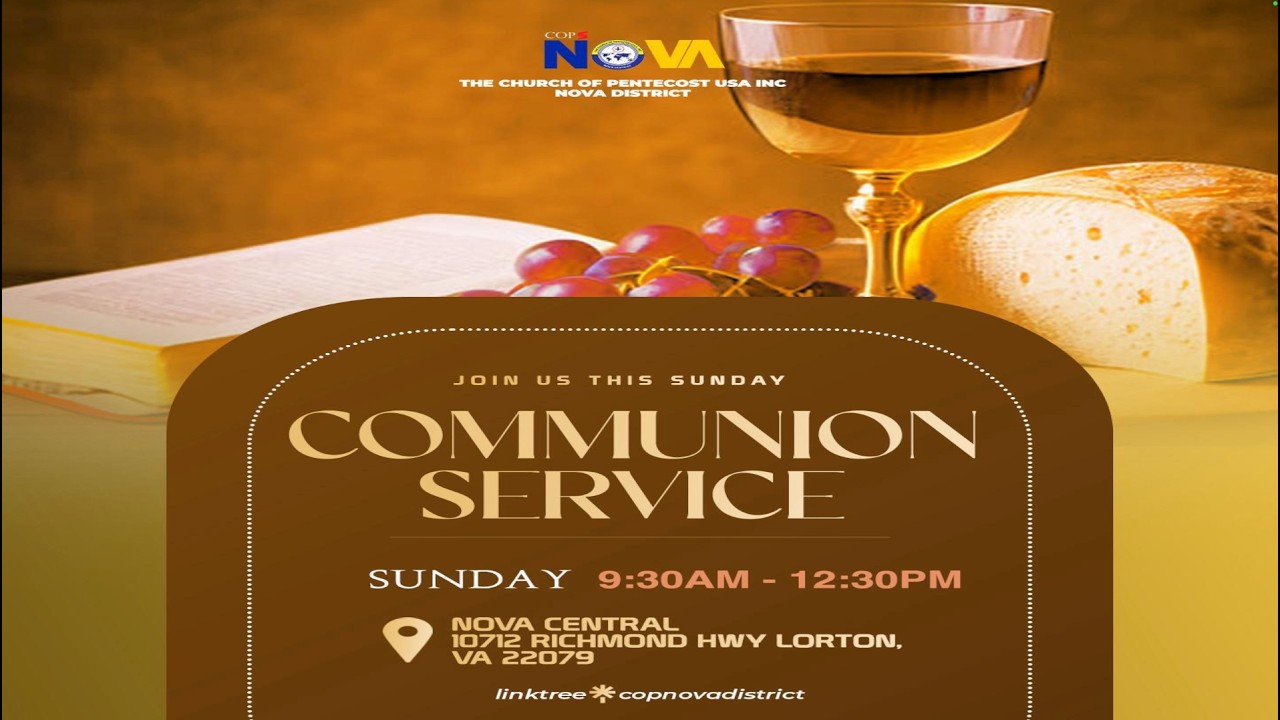 NOVA CENTRAL II LORD'S SUNDAY SERVICE II MARCH 1ST, 2026