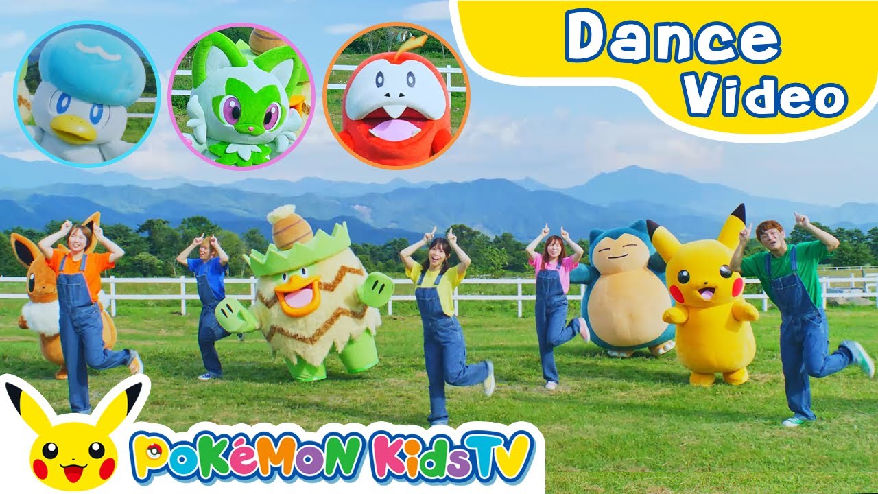 Old MacDonald Had a Farm with Poké-lun TV (Dance ver.) | Kids Dance Song | Pokémon Kids TV​