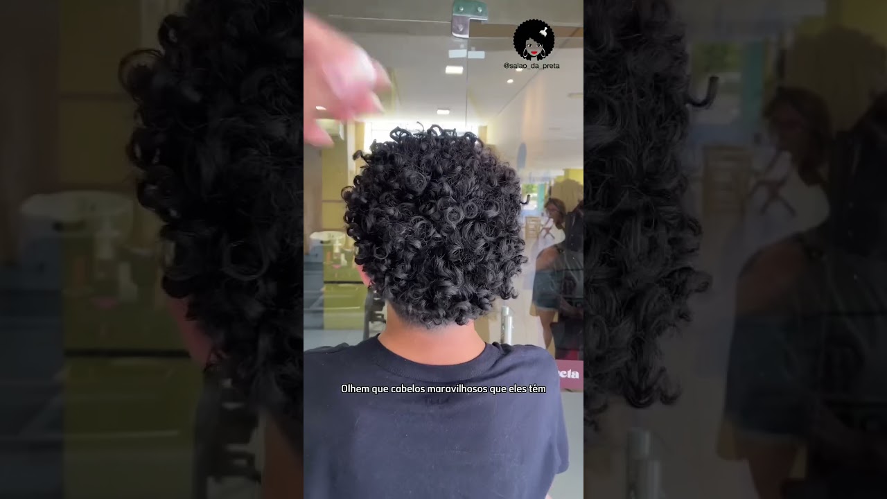 Meninos cacheados também merecem cuidados capilares 🤞🏾 
