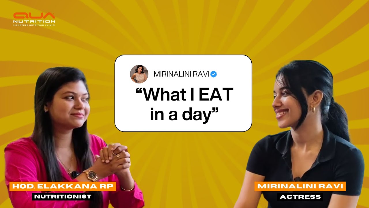 What Mirnalini Ravi Eats Daily - Her Nutritionist Tells All!