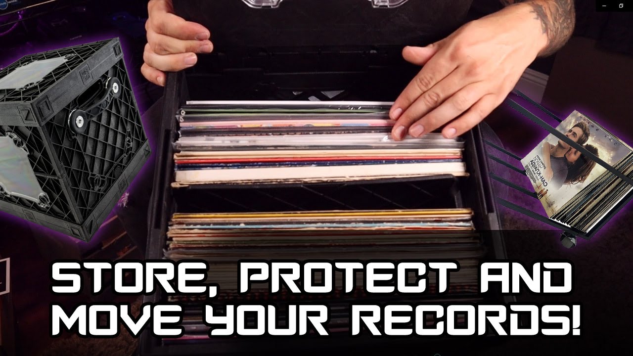 3 Ways to Store, Protect, and Move Your Vinyl Records!