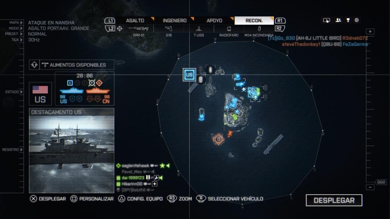 Battlefield 4 - Gameplay Asault Portavv. (Nansha Strike)