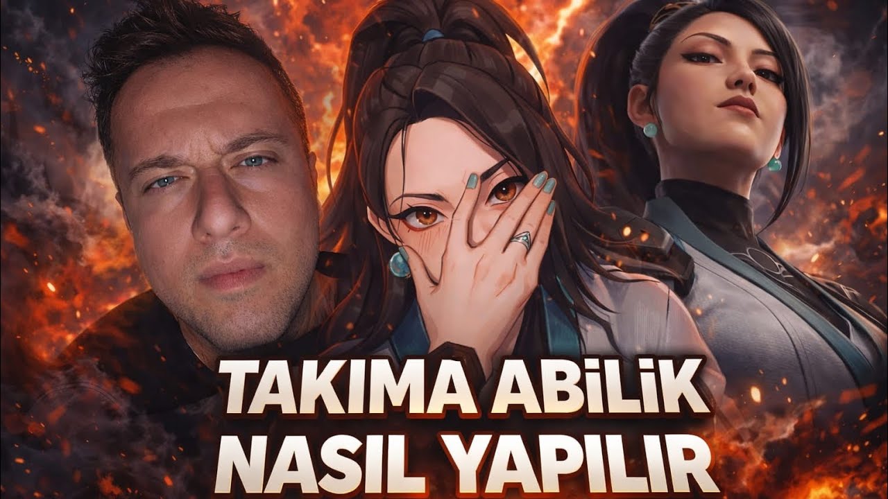 VALORANT SAGE TAKIMLA GERGİN ANLAR ABİLİK YAPTIM HERGÜN VİDEO !!!  ⚡