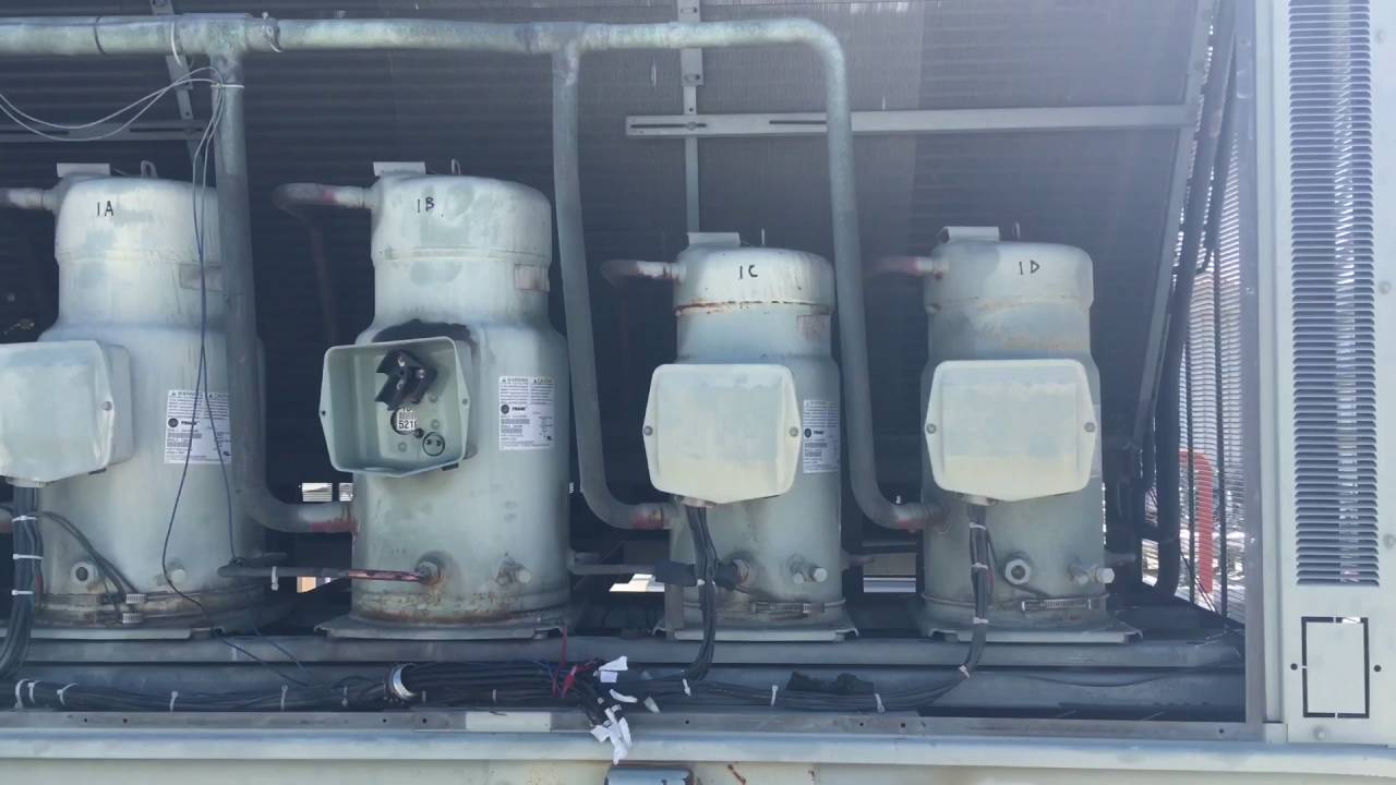 Trane Intellipak compressor changeout