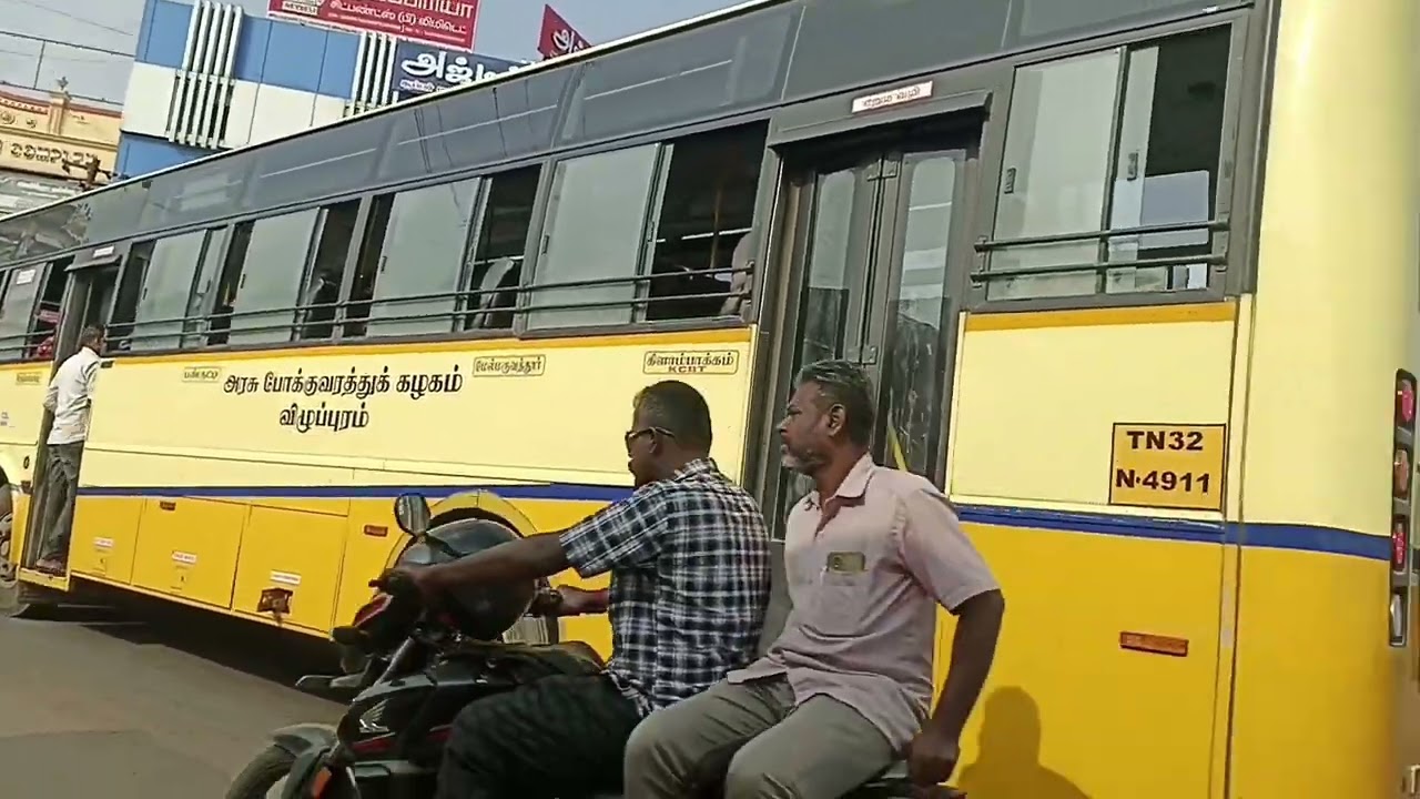 பஸ்ல சென்னைக்கு போக ரெடி 