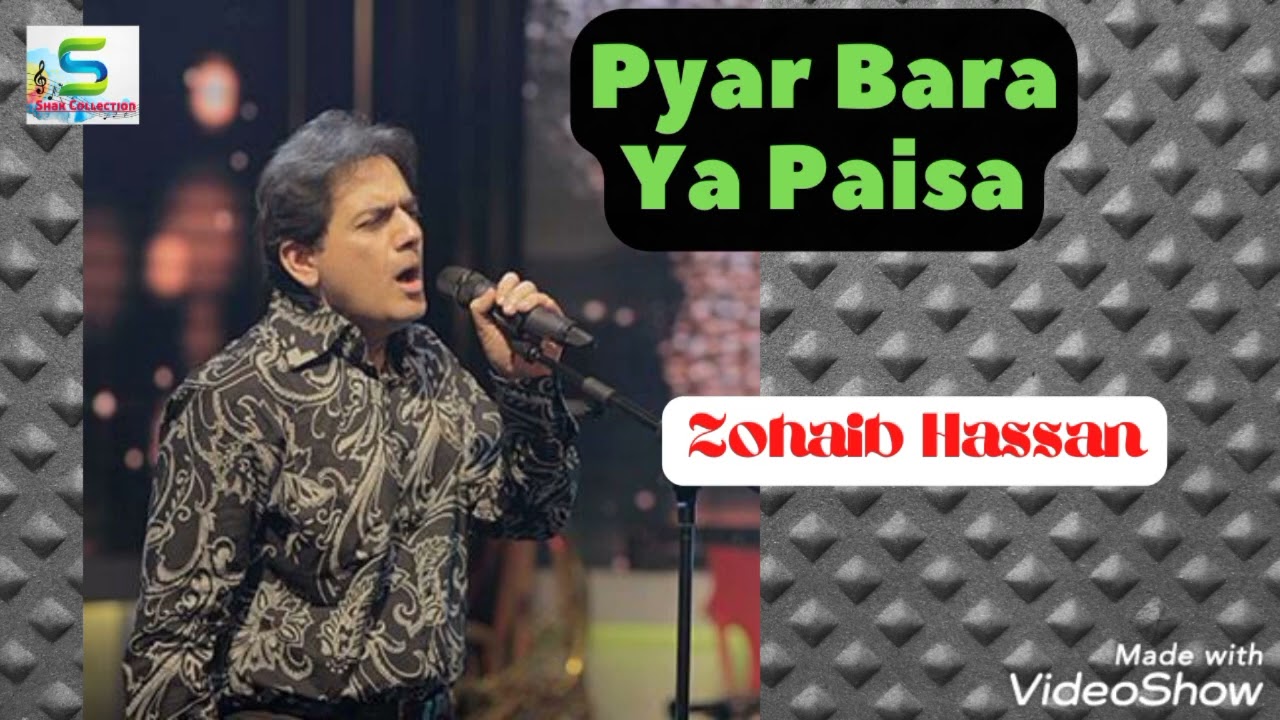 Pyar Bara Ya Paisa | Pakistani Pop Song | Zohaib Hassan