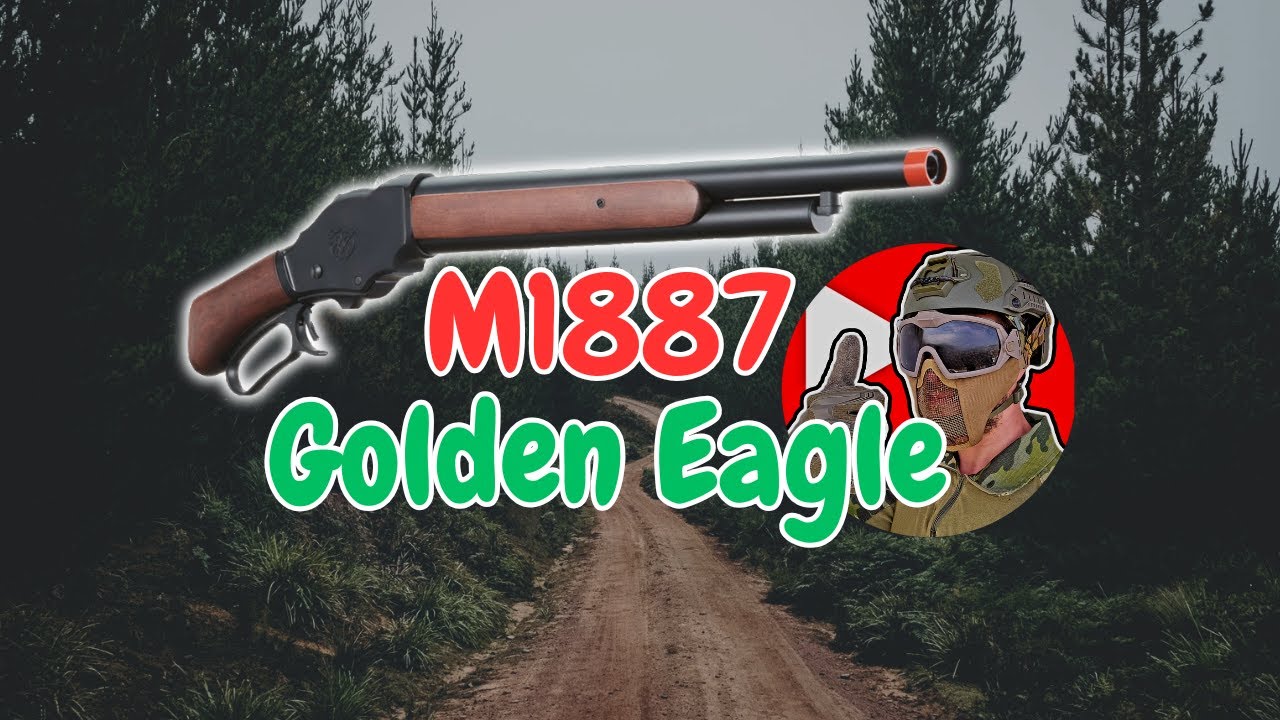 Golden Eagle 1887 // ¡Escopeta con extracción realista de cartuchos!