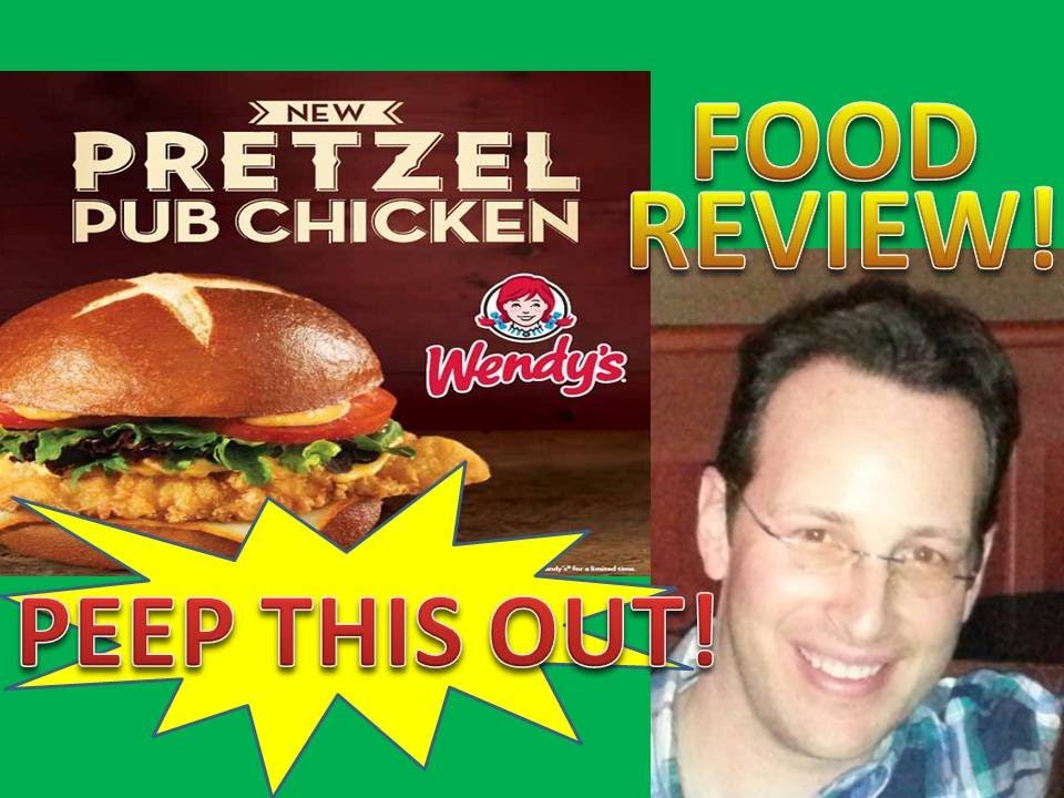 Wendy's® Pretzel Pub Chicken Sandwich Review! Peep THIS Out!