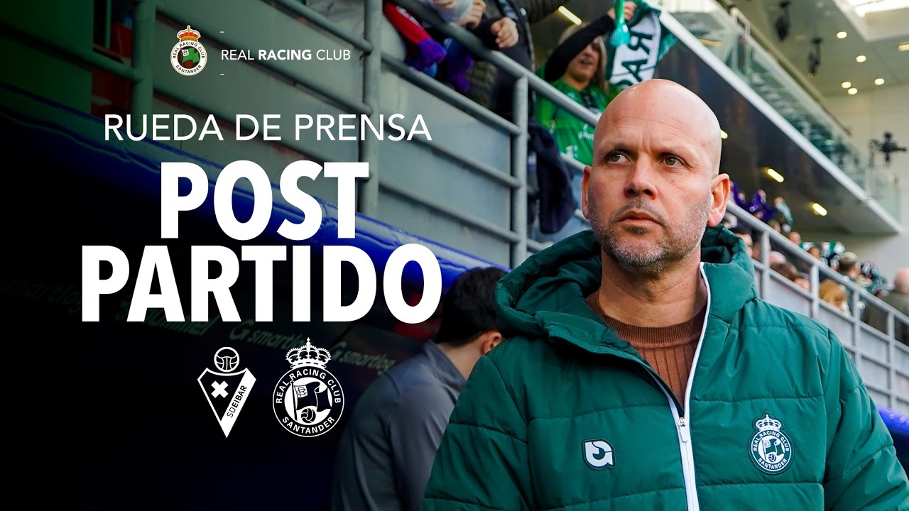 🎙️ Rueda de prensa Post-partido de José Alberto | Eibar - Racing | J26 LaLiga Hypermotion