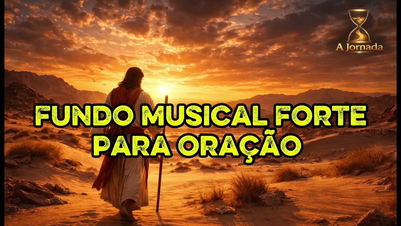 ORAÇÃO FORTE 🔥 Fundo Musical Poderoso Para Buscar a Presença de Deus