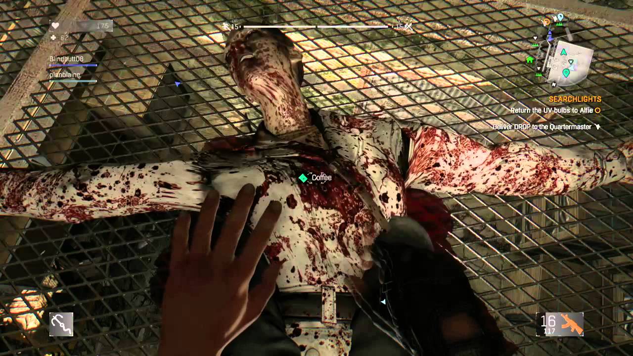 Looting Zombies in Dying Light