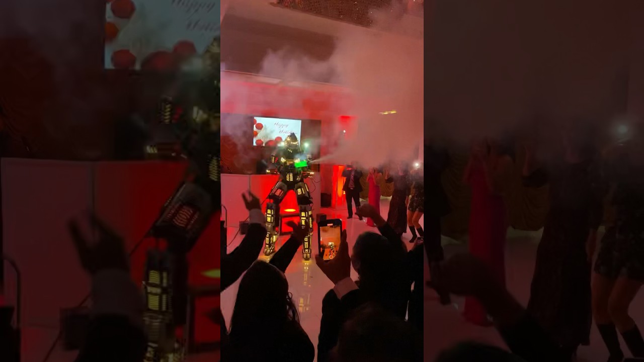 PARTY ROBOT with LASER SHOW USA🎉 