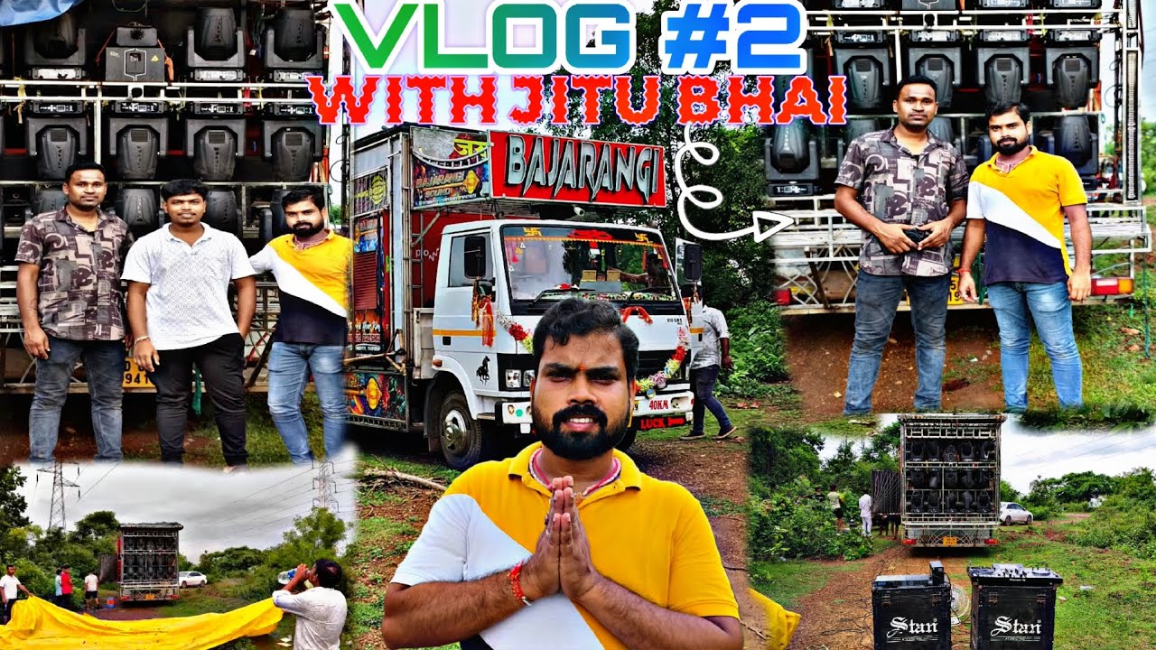 SOUND TESTING // VLOG #2 // SOUND PATCH UP BY JITU BHAI //  😎COMING SOON IN THIS YEAR GANESH PUJA //