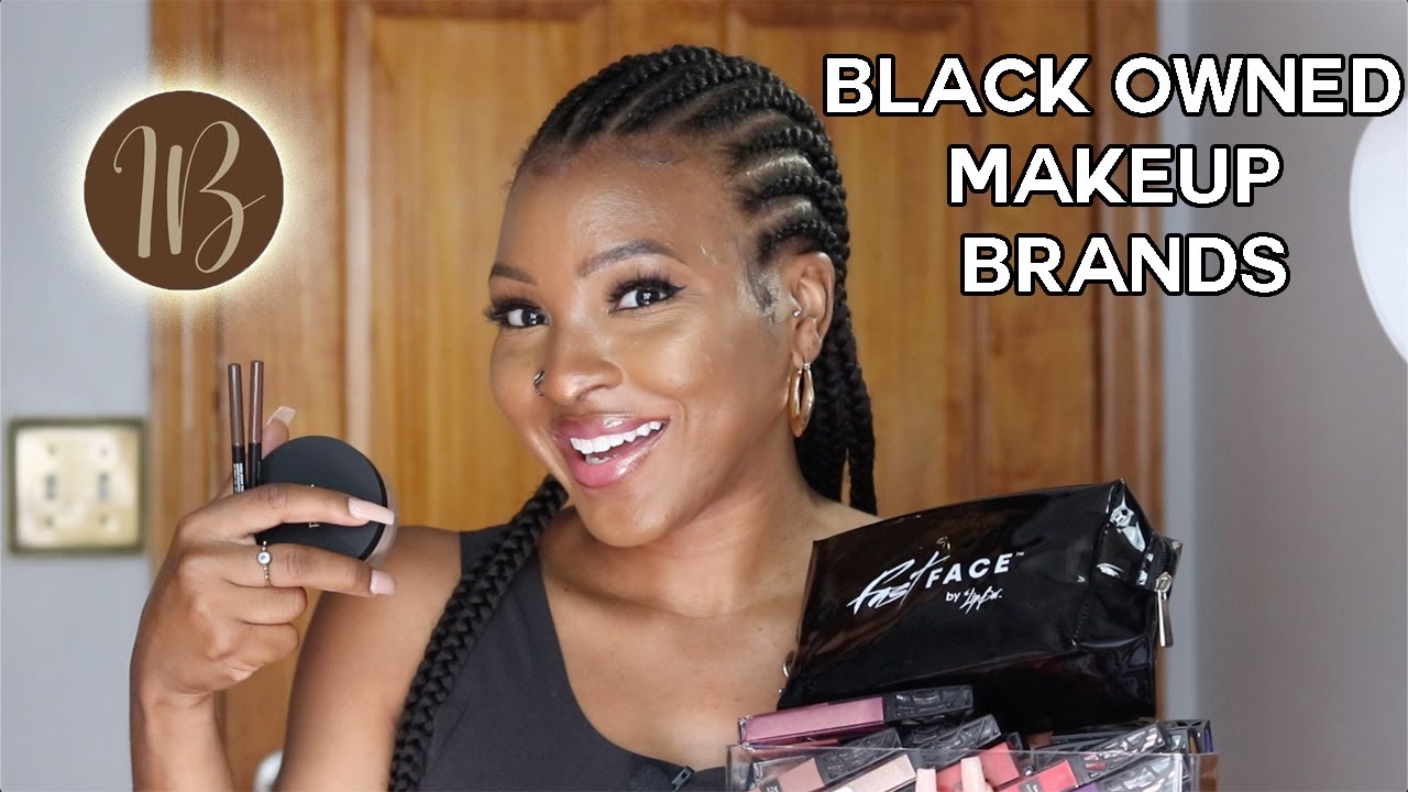 MY FAVORITE BLACK OWNED BEAUTY BRANDS | BLACK OWNED MAKEUP | INFLUENCE IN BLACK | KENSTHETIC