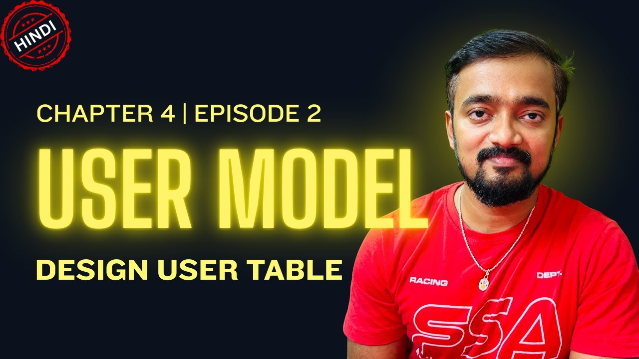 FastAPI User Table Creation | Authentication Setup | Ch 4 Episode 2