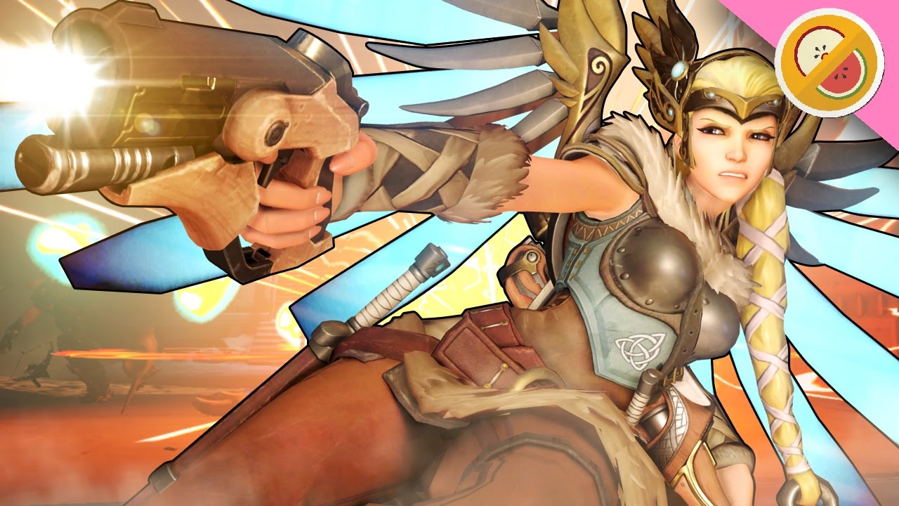 DPS MAIN PLAYS MERCY! | Overwatch Gameplay