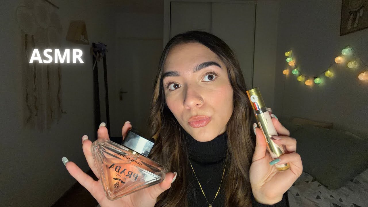 ASMR Parfumerie 🌸 Sons relaxants | Test de parfums, sprays & chuchotements
